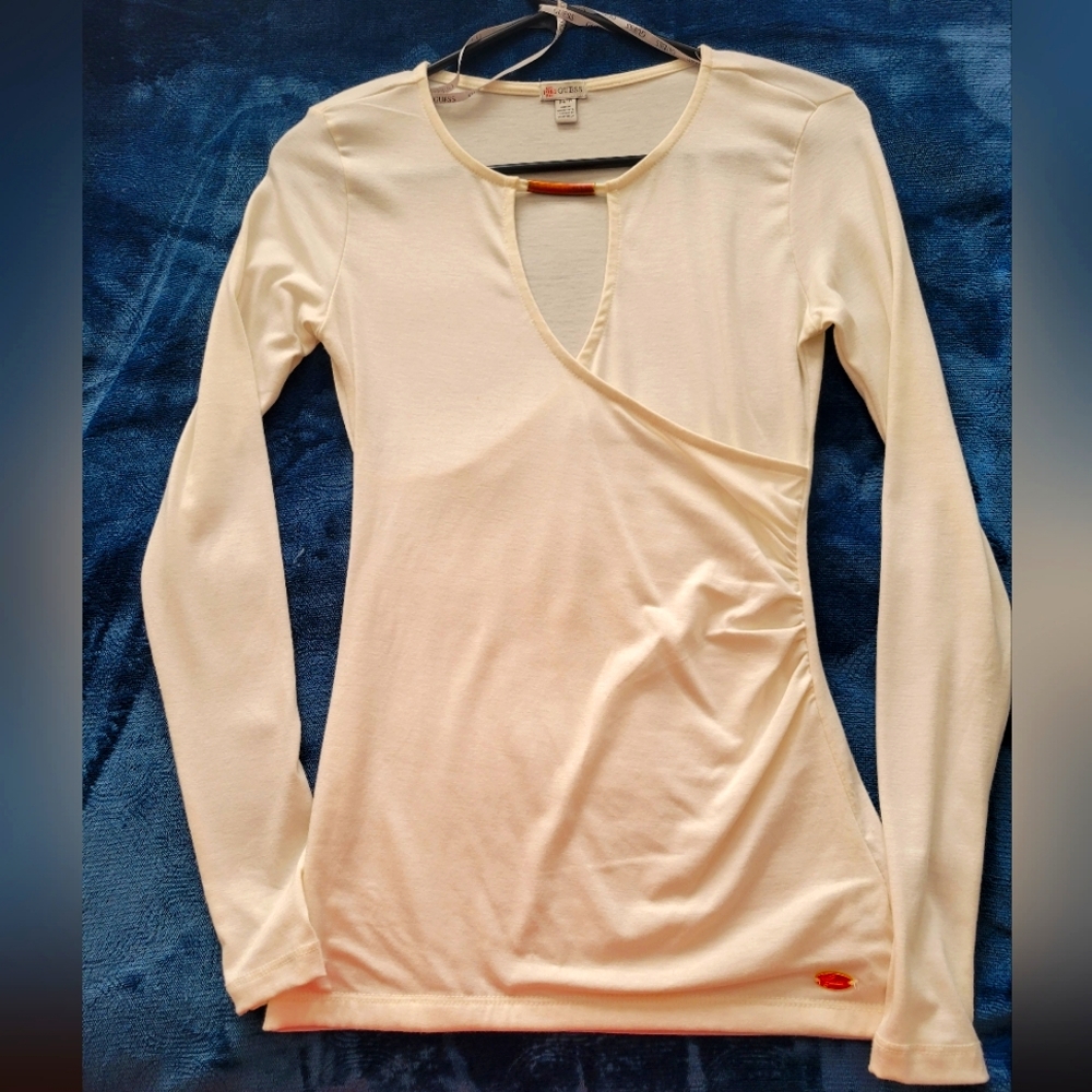 Tan GUESS shirt